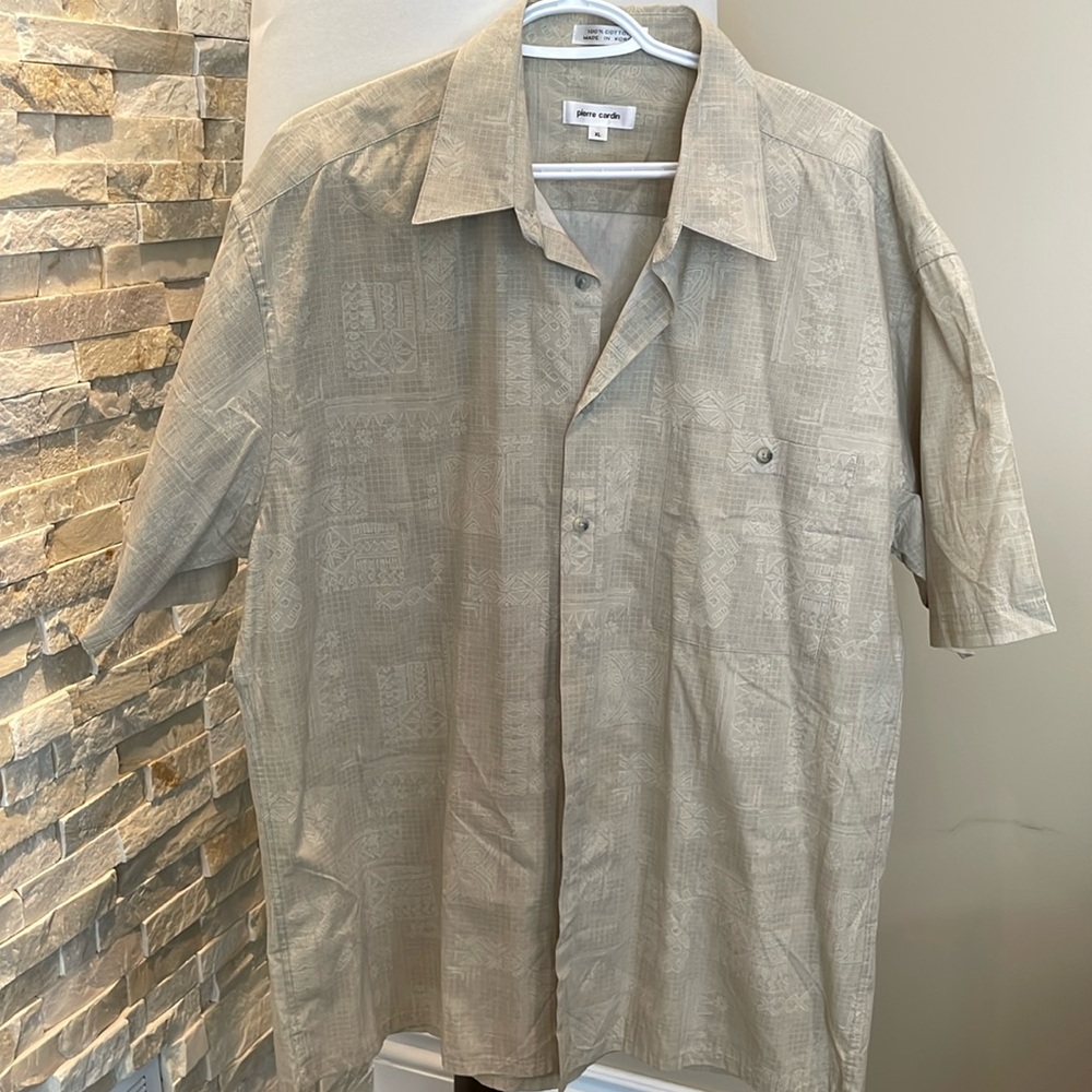 Pierre Cardin NEW Vintage button down shirt